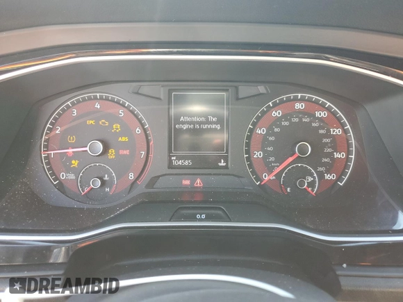 2020 Volkswagen Jetta S z VIN 3VWCB7BU5LM040587, wystawiony jako Copart lot #57088075 z przebiegiem 104 585 mil mil oraz Nie do naprawy • Non repairable. Historia ofert i sprzedaży dostępna na DreamBid. Obrazek 9.
