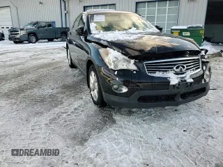 2008 Infiniti EX Journey with VIN JNKAJ09F08M355620, listed as a Copart auction lot 44428505 with 143,926 mi miles and Salvage title. Bid and sale history available at DreamBid. Image 11.