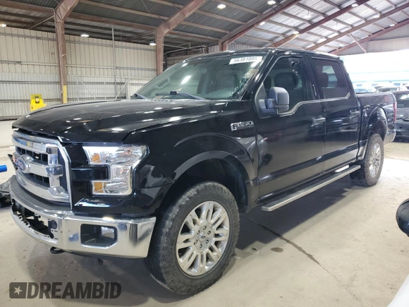 2017 Ford F-150 XL with VIN 1FTEW1EF0HKD68735, listed as a Copart auction lot 56381005 with 209,075 mi miles and Clean title. Bid and sale history available at DreamBid. Image 1.