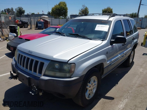2004 Jeep Grand Cherokee Laredo с VIN 1J4GW48S04C431060, выставлен на аукционе IAAI как лот 42709918 с пробегом 187 629 миль миль и . История ставок и продаж доступна на DreamBid. Изображение 2.