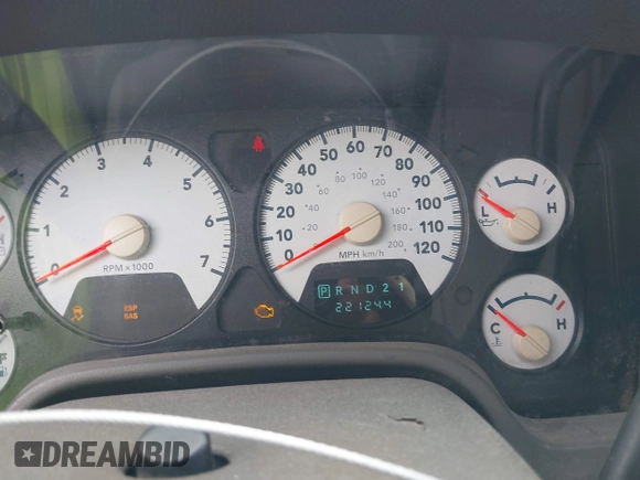 2008 Dodge 1500 SLT with VIN 1D7HU18288S599075, listed as a IAAI auction lot 41782914 with 221,244 mi miles. Bid and sale history available at carsss.com. Image 7.
