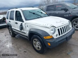 2006 Jeep Liberty Sport with VIN 1J4GL48K86W283282, listed as a IAAI auction lot 41936366 with 59,025 mi miles. Bid and sale history available at carsss.com. Image 1.