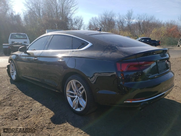 2019 Audi A5 Sportback Premium with VIN WAUANCF59KA056393, listed as a Copart auction lot 79187034 with NaN miles and Salvage Title. Bid and sale history available at carsss.com. Image 2.