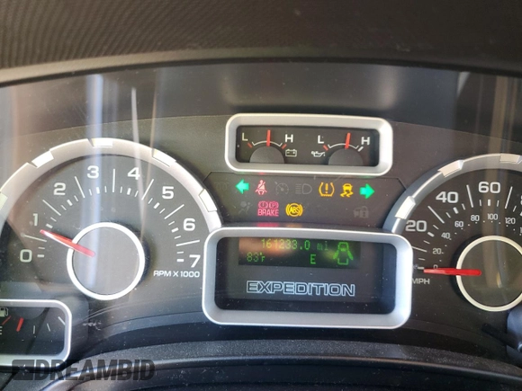 2009 Ford Expedition Max SSV with VIN 1FMFK16509LA10452, listed as a Copart auction lot 71484814 with 161,233 mi miles and Salvage title. Bid and sale history available at DreamBid. Image 9.