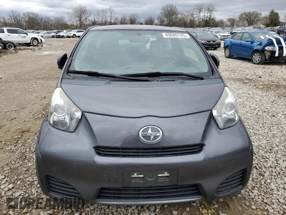 2012 Scion iQ with VIN JTNJJXB02CJ019649, listed as a Copart auction lot 49680745 with 111,374 mi miles and Salvage Title. Bid and sale history available at carsss.com. Image 5.