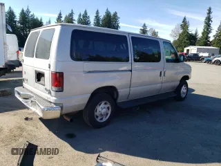 2008 Ford Econoline Passenger XL with VIN 1FBNE31L08DA43554, listed as a Copart auction lot 73714354 with 205,979 mi miles and Salvage Title. Bid and sale history available at carsss.com. Image 3.