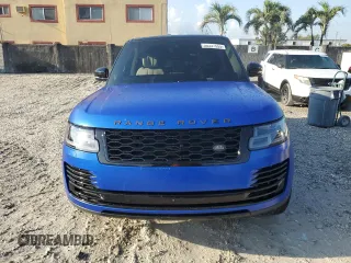 2020 Land Rover Range Rover Autobiography z VIN SALGV2SE4LA411395, wystawiony jako Copart lot #55337555 z przebiegiem 55 992 mil mil oraz Szkoda całkowita • Salvage title. Historia ofert i sprzedaży dostępna na DreamBid. Obrazek 5.