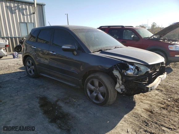 2008 Acura RDX Tech Pkg with VIN 5J8TB18588A011901, listed as a Copart auction lot 76191224 with 217,411 mi miles and Salvage Title. Bid and sale history available at carsss.com. Image 4.