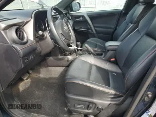 2017 Toyota RAV4 SE with VIN 2T3JFREVXHW618252, listed as a Copart auction lot 55743505 with 164,725 mi miles and Salvage title. Bid and sale history available at DreamBid. Image 7.