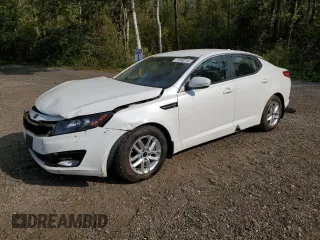 2013 Kia Optima LX with VIN KNAGM4A77D5422388, listed as a Copart auction lot 71850214 with 107,957 mi miles and Salvage Title. Bid and sale history available at carsss.com. Image 1.