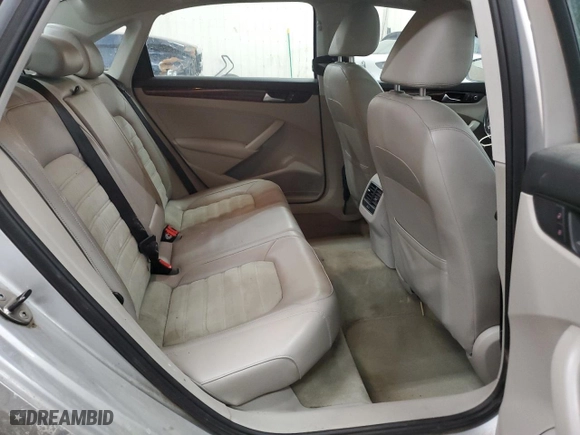 2013 Volkswagen Passat SEL Premium with VIN 1VWCM7A34DC081699, listed as a Copart auction lot 46140225 with 157,853 mi miles and Salvage Title. Bid and sale history available at carsss.com. Image 11.