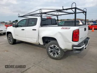 2022 Chevrolet Colorado 2WD Z71 z VIN 1GCGSDEN4N1265865, wystawiony jako Copart lot #58734245 z przebiegiem 67 650 mil mil oraz Szkoda całkowita • Salvage title. Historia ofert i sprzedaży dostępna na DreamBid. Obrazek 2.