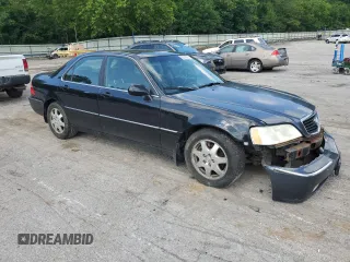 2002 Acura RL with VIN JH4KA96622C006520, listed as a Copart auction lot 63315055 with Not provided miles and Salvage title. Bid and sale history available at DreamBid. Image 4.