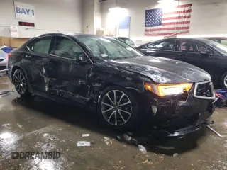 2018 Acura TLX w/Technology Pkg with VIN 19UUB2F52JA003652, listed as a Copart auction lot 45919365 with 135,676 mi miles and Salvage Title. Bid and sale history available at carsss.com. Image 4.