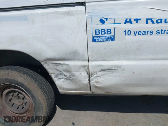 2007 Ford Econoline Cargo Commercial with VIN 1FTNE14W37DB45063, listed as a IAAI auction lot 42100745 with 185,991 mi miles and . Bid and sale history available at DreamBid. Image 6.