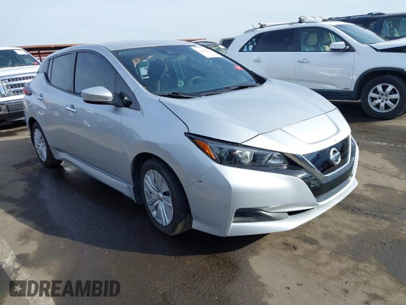 2022 Nissan LEAF S with VIN 1N4AZ1BV1NC562090, listed as a IAAI auction lot 41098541 with 22,931 mi miles and . Bid and sale history available at DreamBid. Image 1.