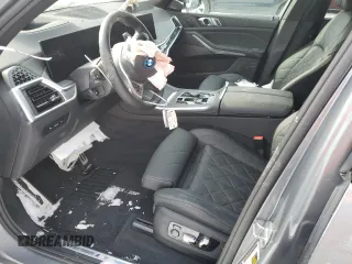 2024 BMW X5 xDrive50e with VIN 5UX43EU04R9W07266, listed as a Copart auction lot 47460445 with 0 mi miles and Salvage Title. Bid and sale history available at carsss.com. Image 7.