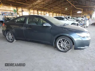 2005 Scion tC with VIN JTKDE177950027533, listed as a Copart auction lot 77613954 with 179,691 mi miles and Salvage Title. Bid and sale history available at carsss.com. Image 4.