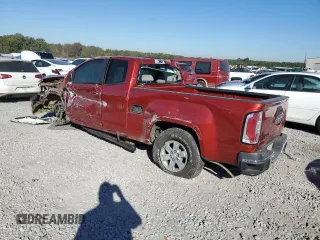 2015 GMC Canyon 2WD with VIN 1GTH5AE30F1182024, listed as a Copart auction lot 77032494 with 55,845 mi miles and Salvage Title. Bid and sale history available at carsss.com. Image 2.
