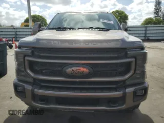 2021 Ford F-250 XL with VIN 1FT7W2BT5MED13702, listed as a Copart auction lot 54319455 with 66,973 mi miles and Salvage title. Bid and sale history available at DreamBid. Image 5.
