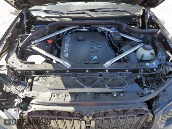 2024 BMW X7 xDrive40i with VIN 5UX23EM08R9V96201, listed as a Copart auction lot 44180435 with 6,809 mi miles and Salvage Title. Bid and sale history available at carsss.com. Image 12.
