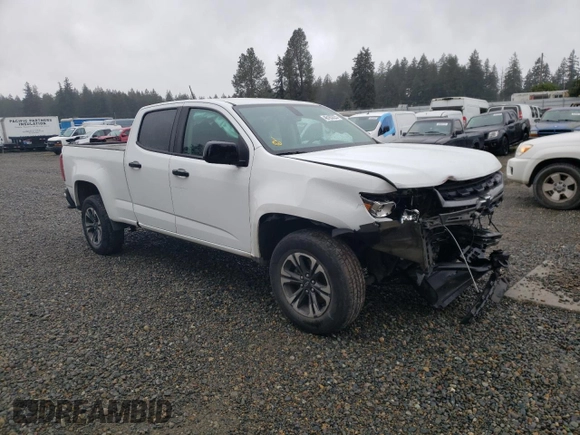 2021 Chevrolet Colorado 4WD Z71 z VIN 1GCGTDEN5M1107059, wystawiony jako Copart lot #46185225 z przebiegiem 71 987 mil mil oraz Szkoda całkowita • Salvage title. Historia ofert i sprzedaży dostępna na DreamBid. Obrazek 4.
