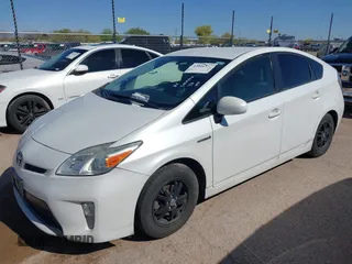 2014 Toyota Prius Four with VIN JTDKN3DU7E0386397, listed as a IAAI auction lot 42004337 with 288,370 mi miles. Bid and sale history available at carsss.com. Image 2.