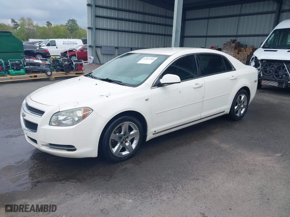 2008 Chevrolet Malibu LT w/1LT with VIN 1G1ZH57B584286686, listed as a IAAI auction lot 41927368 with 196,176 mi miles. Bid and sale history available at carsss.com. Image 2.