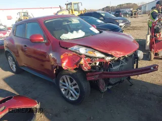 2012 Nissan Juke SL with VIN JN8AF5MV3CT113938, listed as a IAAI auction lot 41813064 with 157,684 mi miles. Bid and sale history available at carsss.com. Image 1.