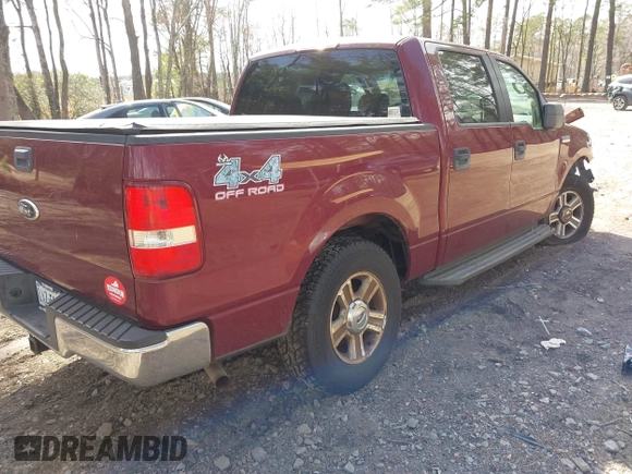 2006 Ford F-150 XLT with VIN 1FTPW14596KC84539, listed as a IAAI auction lot 41833157 with 1 mi miles. Bid and sale history available at carsss.com. Image 4.