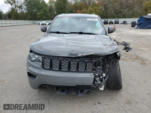 2020 Jeep Grand Cherokee Laredo E with VIN 1C4RJEAG0LC404979, listed as a Copart auction lot 81999474 with 57,328 mi miles and Salvage title. Bid and sale history available at DreamBid. Image 5.