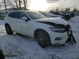 2019 Volvo XC60 Inscription with VIN LYV102RL0KB341238, listed as a Copart auction lot 42243335 with 55,491 mi miles and Salvage Title. Bid and sale history available at carsss.com. Image 4.