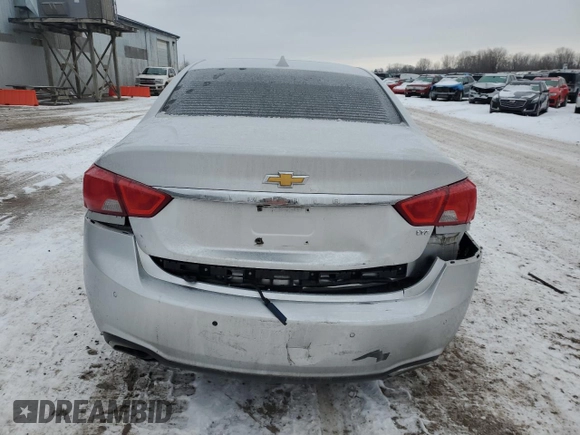 2014 Chevrolet Impala LTZ with VIN 2G1155S39E9258209, listed as a Copart auction lot 44491435 with 96,267 mi miles and Non Repairable. Bid and sale history available at DreamBid. Image 6.