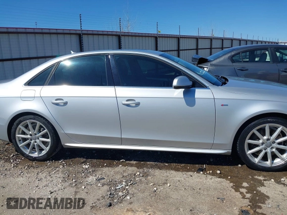 2014 Audi A4 Premium Plus with VIN WAUEFAFL1EN024178, listed as a IAAI auction lot 41744161 with 49,675 mi miles. Bid and sale history available at carsss.com. Image 14.