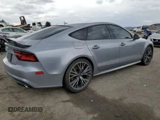 2017 Audi A7 Prestige with VIN WAU22AFC7HN049024, listed as a Copart auction lot 82763423 with 53,322 mi miles. Bid and sale history available at carsss.com. Image 3.