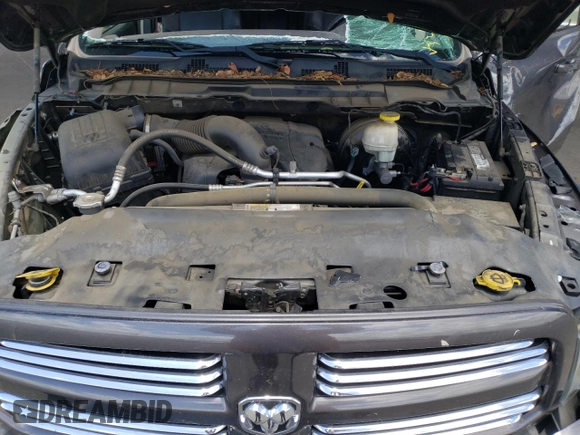 2017 Ram 1500 Sport with VIN 1C6RR6MT1HS637457, listed as a Copart auction lot 56231025 with 62,868 mi miles and Salvage title. Bid and sale history available at DreamBid. Image 11.