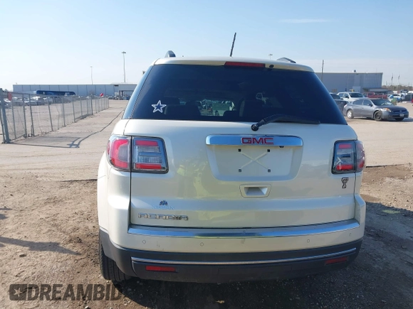 2014 GMC Acadia SLT with VIN 1GKKRRKDXEJ375452, listed as a IAAI auction lot 41652779 with 155,584 mi miles. Bid and sale history available at carsss.com. Image 16.