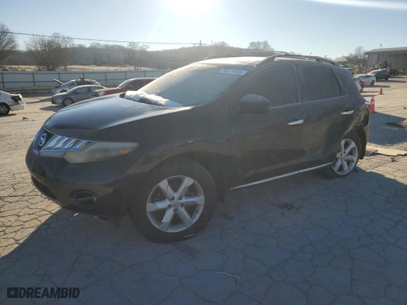 2009 Nissan Murano S with VIN JN8AZ18U49W002260, listed as a Copart auction lot 88679785 with 208,874 mi miles and Salvage Title. Bid and sale history available at carsss.com. Image 1.