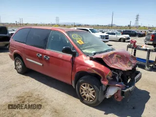 2005 Dodge Caravan with VIN 1D4GP24R15B341159, listed as a Copart auction lot 52237715 with 0 mi miles and Salvage Title. Bid and sale history available at carsss.com. Image 4.