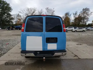 2013 Chevrolet Express Passenger 1LT z VIN 1GAZGYFG5D1190358, wystawiony jako Copart lot #75496574 z przebiegiem 114 340 mil mil oraz Szkoda całkowita • Salvage title. Historia ofert i sprzedaży dostępna na DreamBid. Obrazek 6.