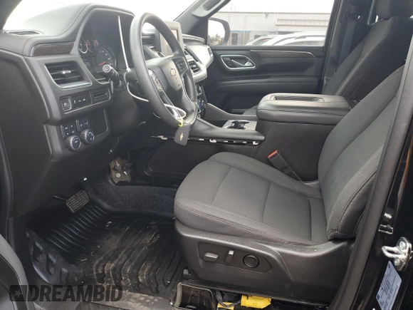 2023 Chevrolet Tahoe Commercial with VIN 1GNSKLED5PR319486, listed as a Copart auction lot 60391125 with 10,473 mi miles and Salvage title. Bid and sale history available at DreamBid. Image 7.