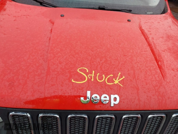 2015 Jeep Renegade Latitude with VIN ZACCJBBHXFPB81006, listed as a IAAI auction lot 41819915 with 74,000 mi miles. Bid and sale history available at carsss.com. Image 10.