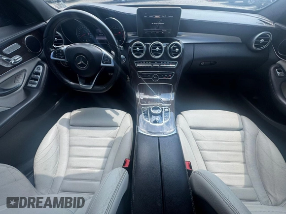 2017 Mercedes-Benz C 43 AMG with VIN 55SWF6EB9HU220691, listed as a Copart auction lot 65437375 with 104,010 mi miles and Clean title. Bid and sale history available at DreamBid. Image 9.