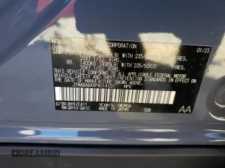 2023 Subaru Solterra Premium с VIN JTMABABAXPA014101, выставлен на аукционе Copart как лот 40446954 с пробегом 775 миль миль и . История ставок и продаж доступна на DreamBid. Изображение 12.