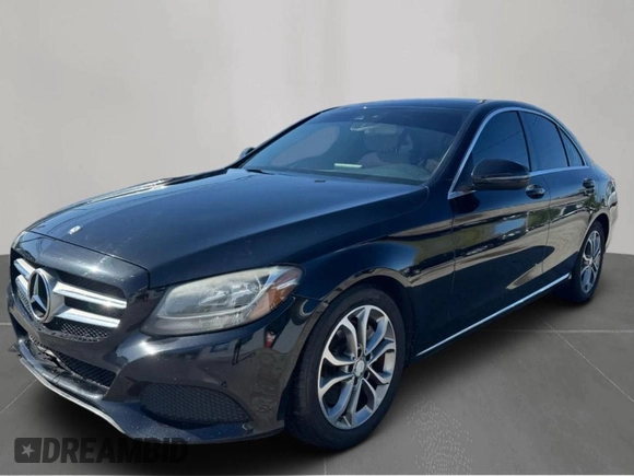 2016 Mercedes-Benz C 300 with VIN WDDWF4JB7GR150148, listed as a Copart auction lot 55195195 with 155,571 mi miles and Clean Title. Bid and sale history available at carsss.com. Image 2.