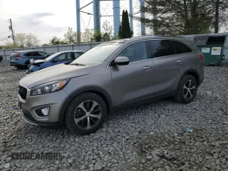 2018 Kia Sorento EX with VIN 5XYPH4A14JG357974, listed as a Copart auction lot 54456085 with 98,957 mi miles and Salvage title. Bid and sale history available at DreamBid. Image 1.