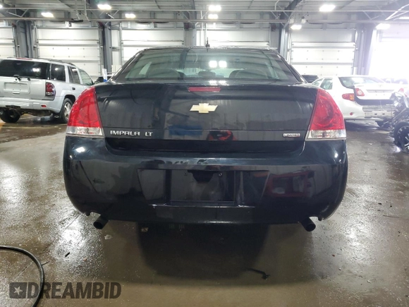 2016 Chevrolet Impala LT with VIN 2G1WB5E37G1102357, listed as a Copart auction lot 45478315 with 191,530 mi miles and Salvage Title. Bid and sale history available at DreamBid. Image 6.