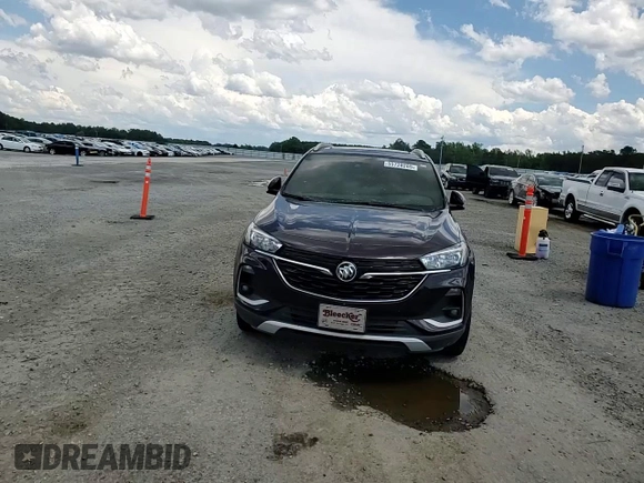 2021 Buick Encore GX Select with VIN KL4MMDSL7MB143133, listed as a Copart auction lot 55728285 with 87,731 mi miles and Salvage title. Bid and sale history available at DreamBid. Image 14.