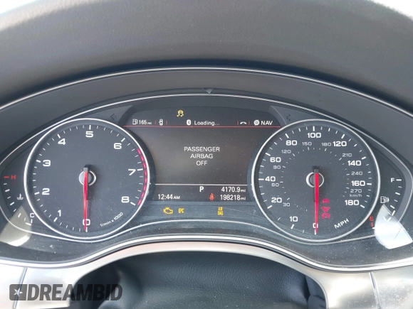 2012 Audi A7 Premium Plus with VIN WAUSGAFC0CN010138, listed as a IAAI auction lot 42532785 with 198,218 mi miles and . Bid and sale history available at DreamBid. Image 7.