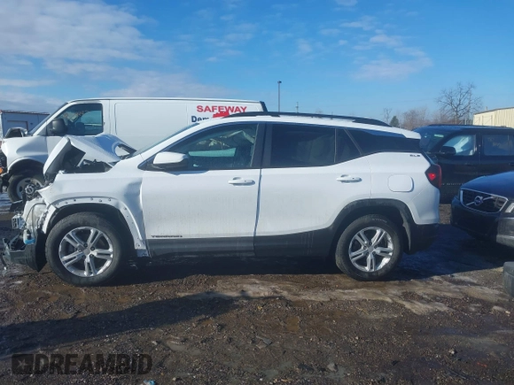 2023 GMC Terrain SLE with VIN 3GKALTEGXPL128752, listed as a IAAI auction lot 41660884 with 20,085 mi miles. Bid and sale history available at carsss.com. Image 14.